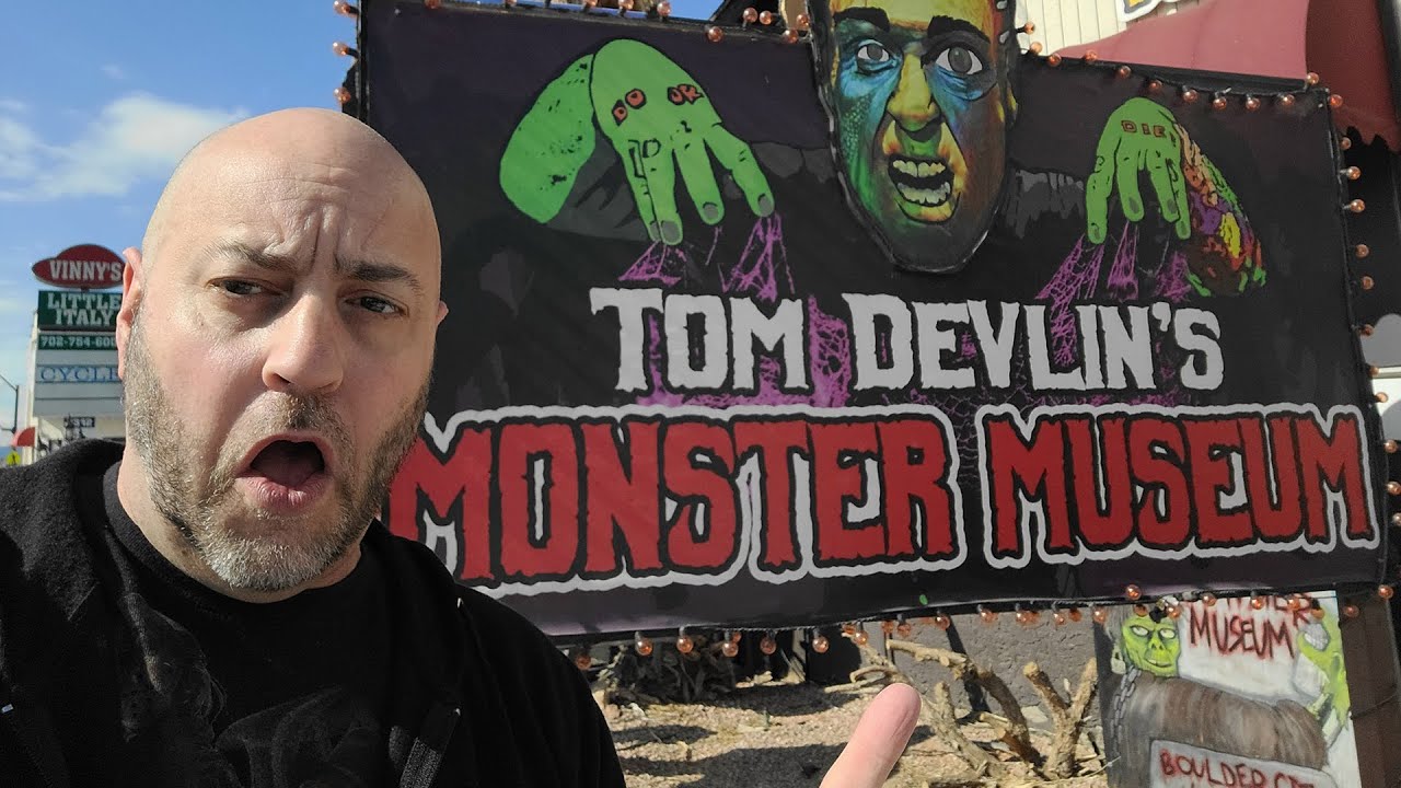 Monster Museum Tom Devlin 4K | Las Vegas | Special FX, Mask, Animatronic