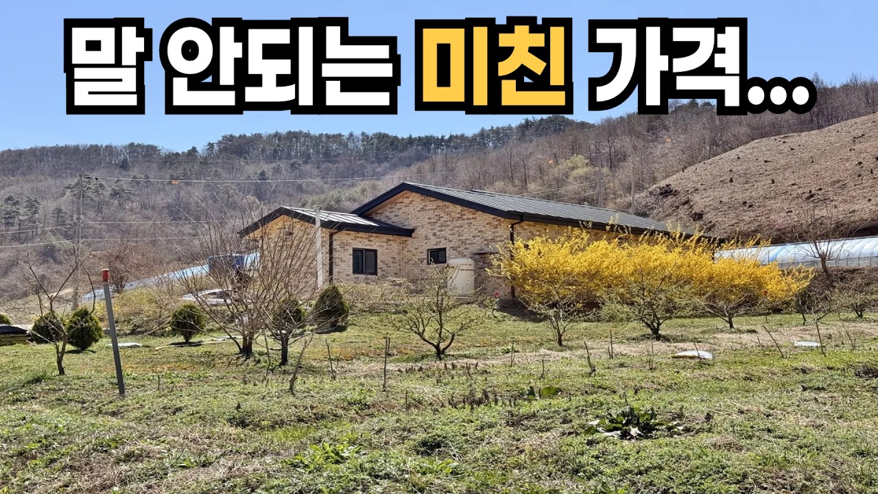 (강추) 약 1600평 청정지역 농가주택! 더이상 설명 필요 없음!