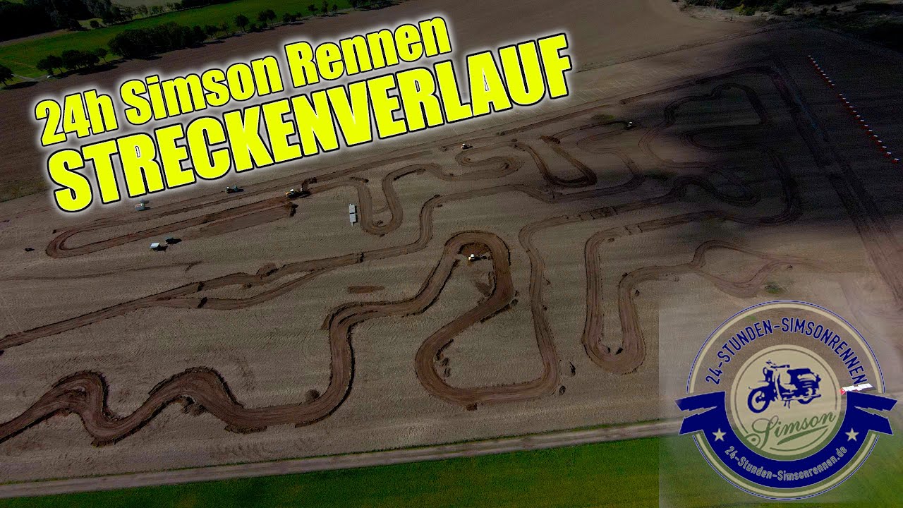 24h Simson Rennen 2023 Vahrholz || Die Strecke für das Rennen steht! [DJI FPV]