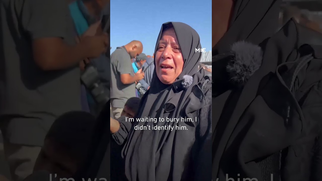 54 Palestinian bodies buried in Gaza after being returned from Israel with signs of torture