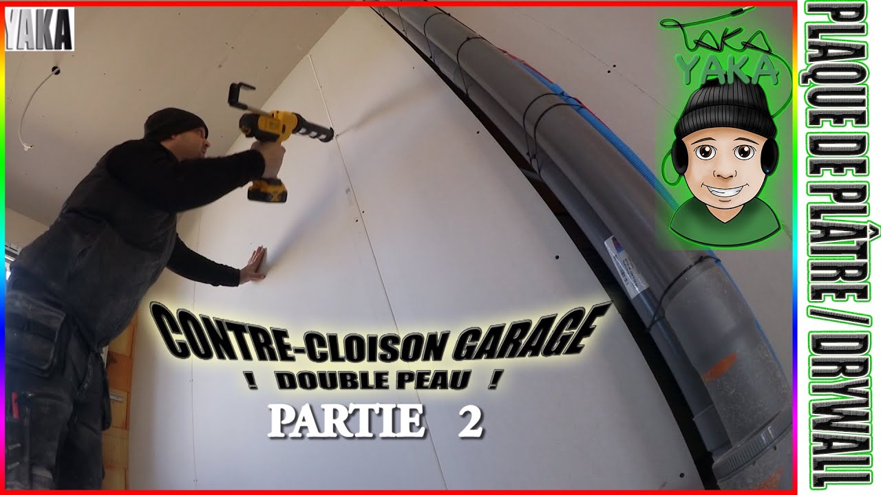 2/8 ➡️ Comment faire Double Peau PHONIQUE ACOUSTIQUE 2 BA13 sur Contre-Cloison séparative KNAUF ‼