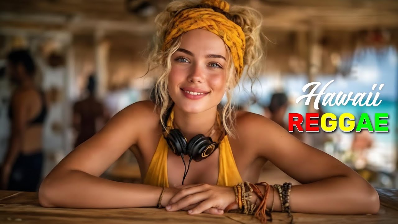 🌴 Tropical Sunset Reggae – Smooth Hawaiian Music Flow 🌺