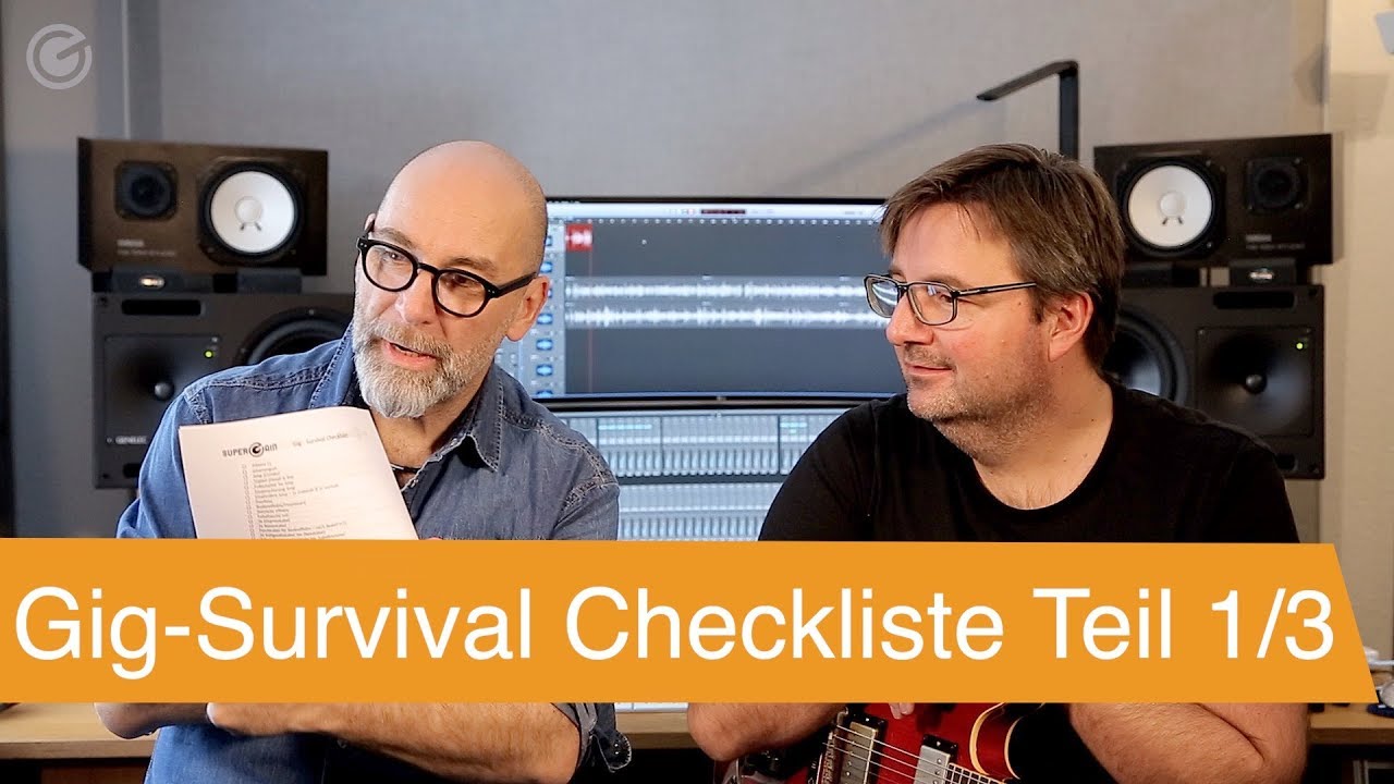 Das darfst du nicht vergessen - Gig Survival Liste Teil 1/3 - SUPERGAIN TV 03