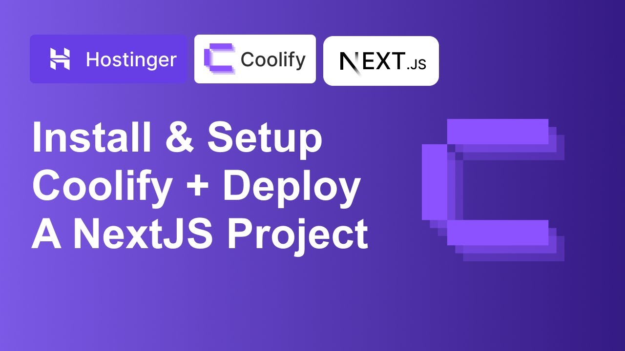 How To Setup And Deploy A Next.js 16 App On Coolify Panel On Your Hostinger VPS
