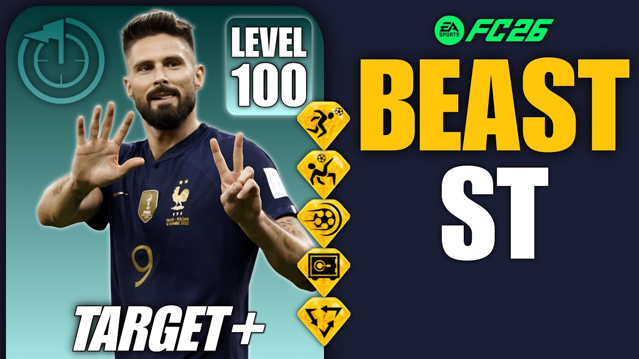 The Ultimate Aerial Threat Striker Build in FC 26 Clubs!