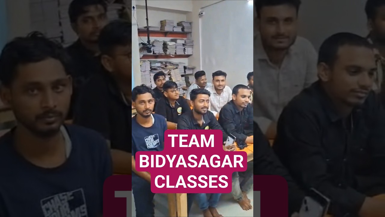BIDYASAGAR CLASSES ||COMPETITIVE EXAM PREPARATION|| ||B.ED ENTRANCE 2026||