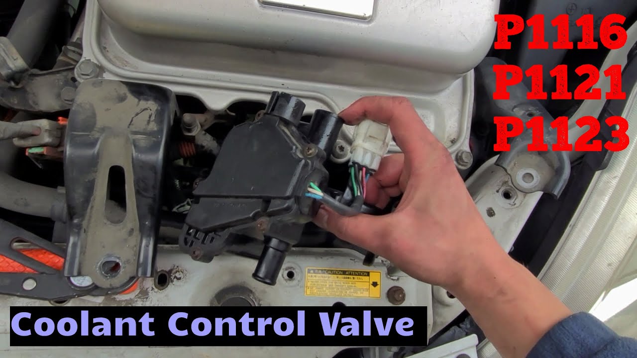 Toyota Prius - Coolant Control Valve (p1116, p1121, p1123)