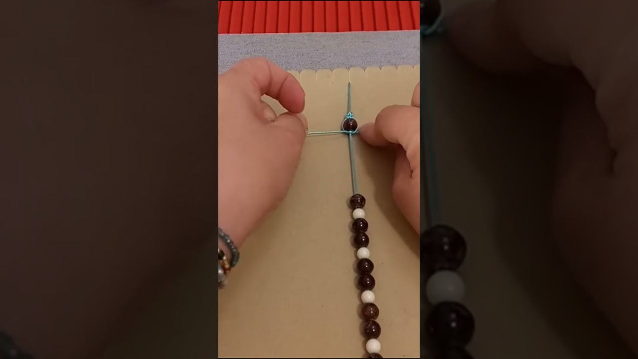 TUTORIAL BRACCIALE SHAMBALLA #perte #tutorial #jewelry #handmade