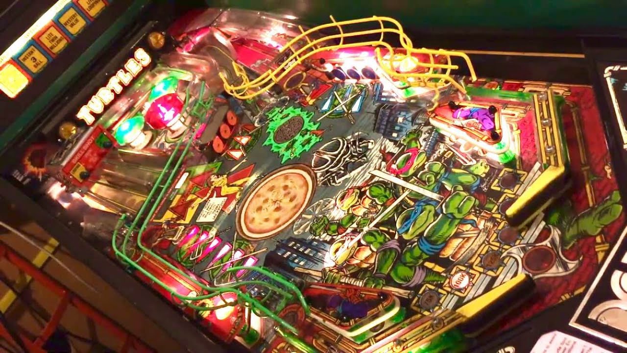 Project Turtles - Test Playing Teenage Mutant Ninja Turtles Pinball