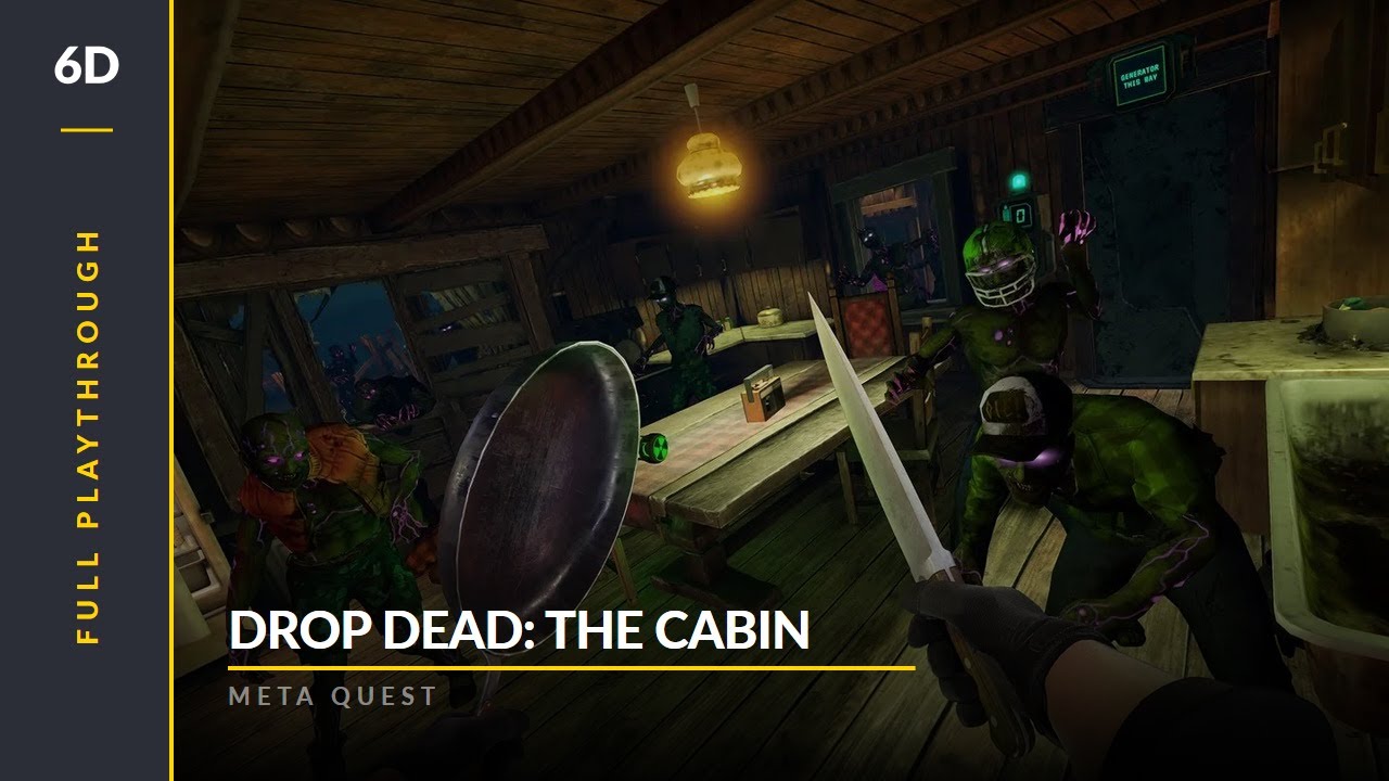 Drop Dead: The Cabin | Complete Solo Run / Walkthrough