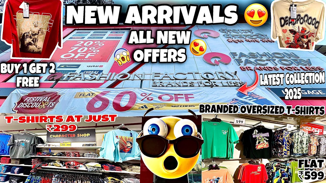 FASHION FACTORY ALL NEW ARRIVALS 2025😍|BUY 1 GET 2 OFFER🤩|BRANDED CLOTHES AT 60% OFF😱|FULL HAUL👀