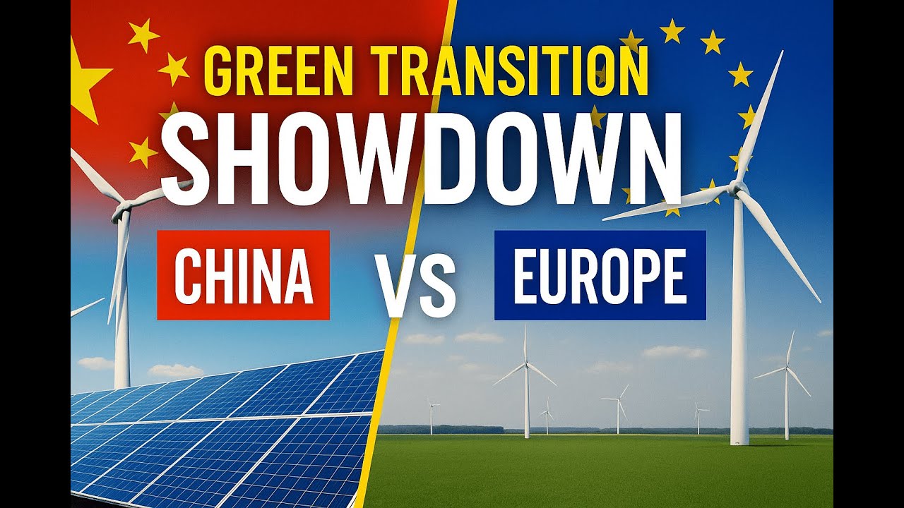 Green Transition Showdown: China vs Europe in Renewable Energy #greentransition #cleanenergyfuture