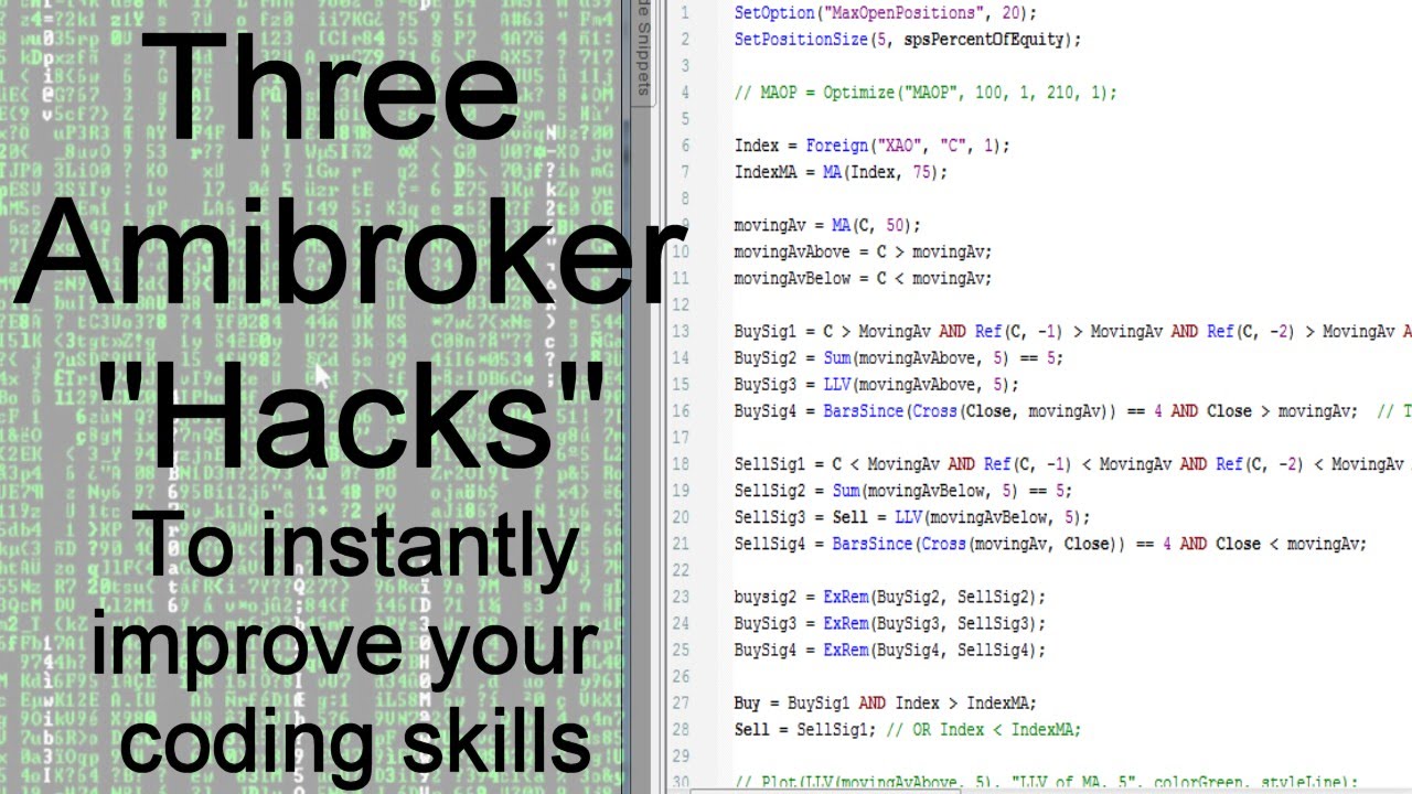 Three Amibroker 