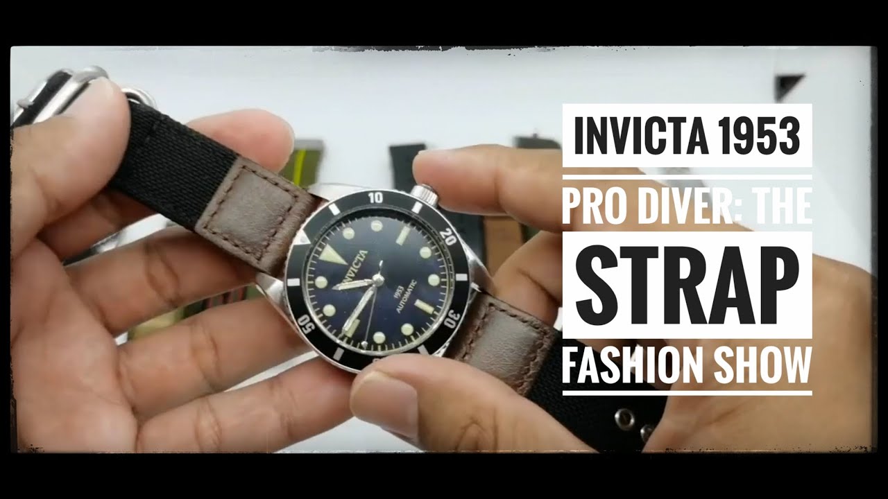 1 часы, 10 образов: показ мод с ремешком Invicta 1953 Pro Diver #invictaprodiver