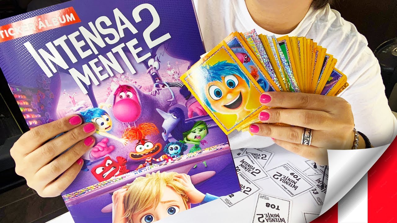 Álbum ECONÓMICO y COMPLETO 💟 Review INTENSAMENTE 2 - Perú Woow Stickers