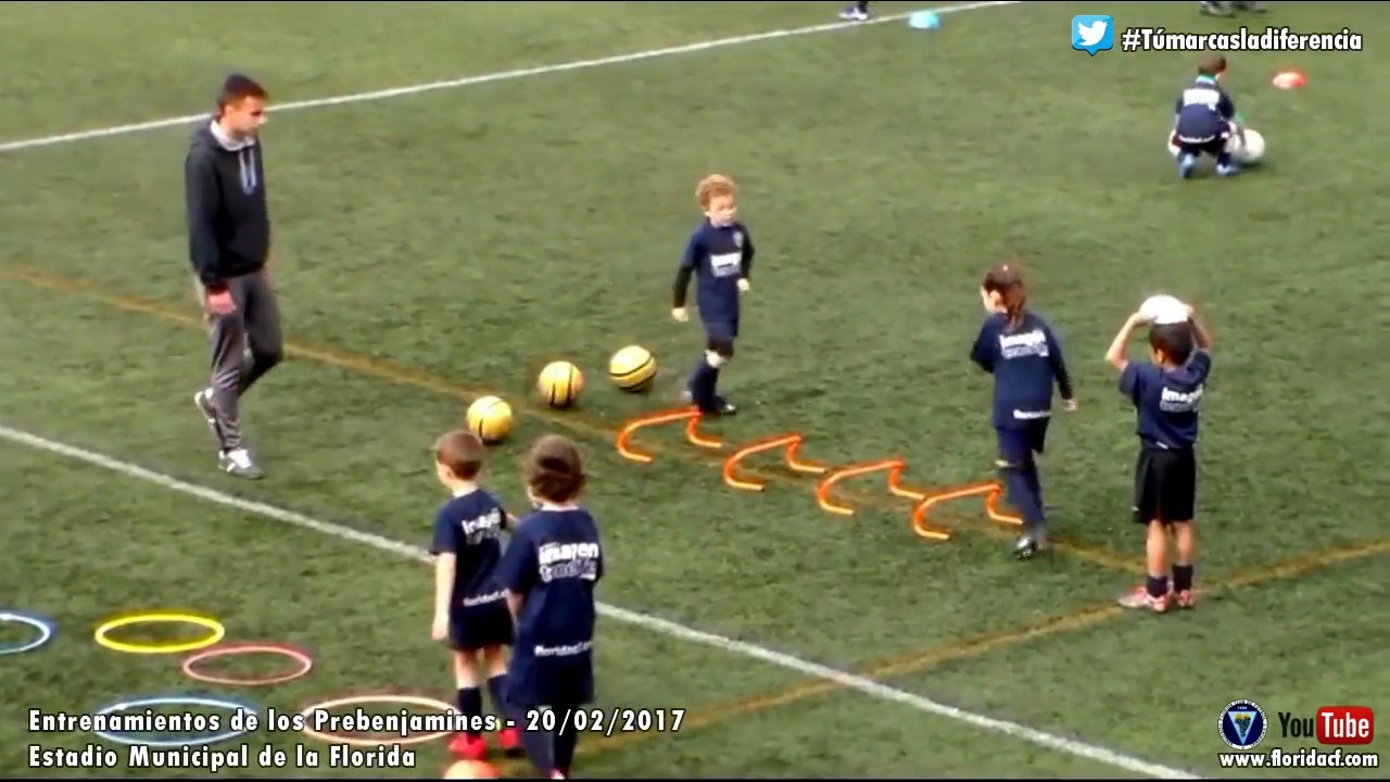 Entrenamiento de los Prebenjamines 16/17