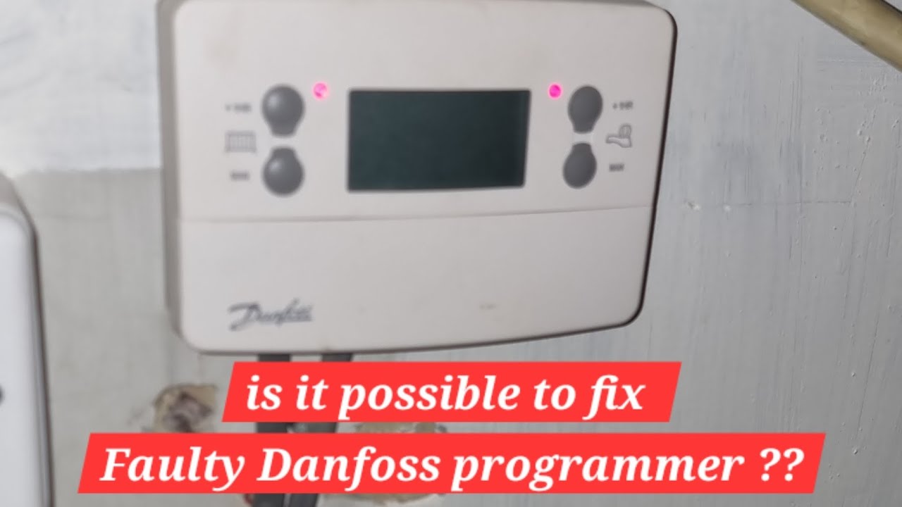 Неисправный программатор Danfoss, программатор Danfoss с пустым экраном!!! Попытался починить его