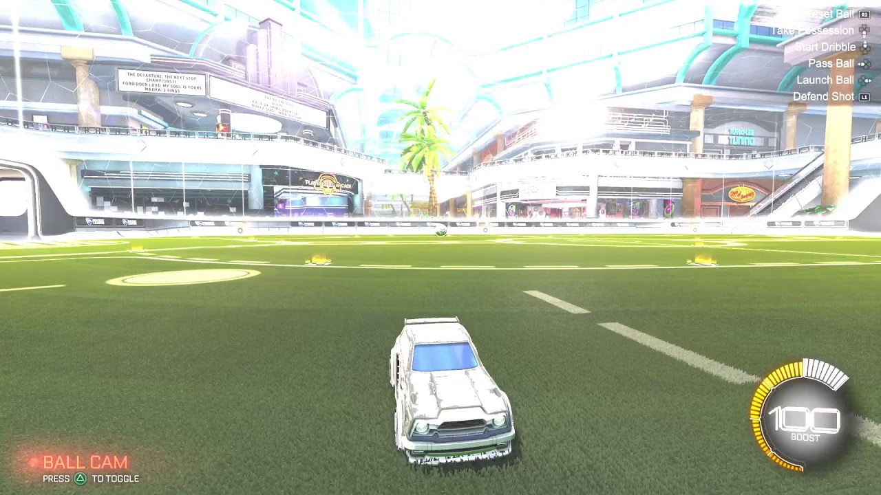 Rocket league with viewers