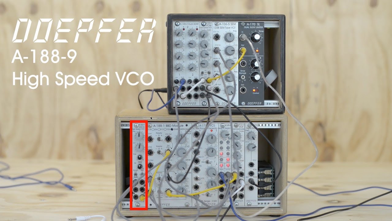 Doepfer A-188-9 High Speed VCO - Audio Demo
