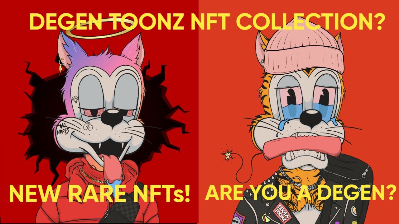 DEGEN TOONZ NFT? | NEW RARE NFT COLLECTION | NEW NFT GEM?