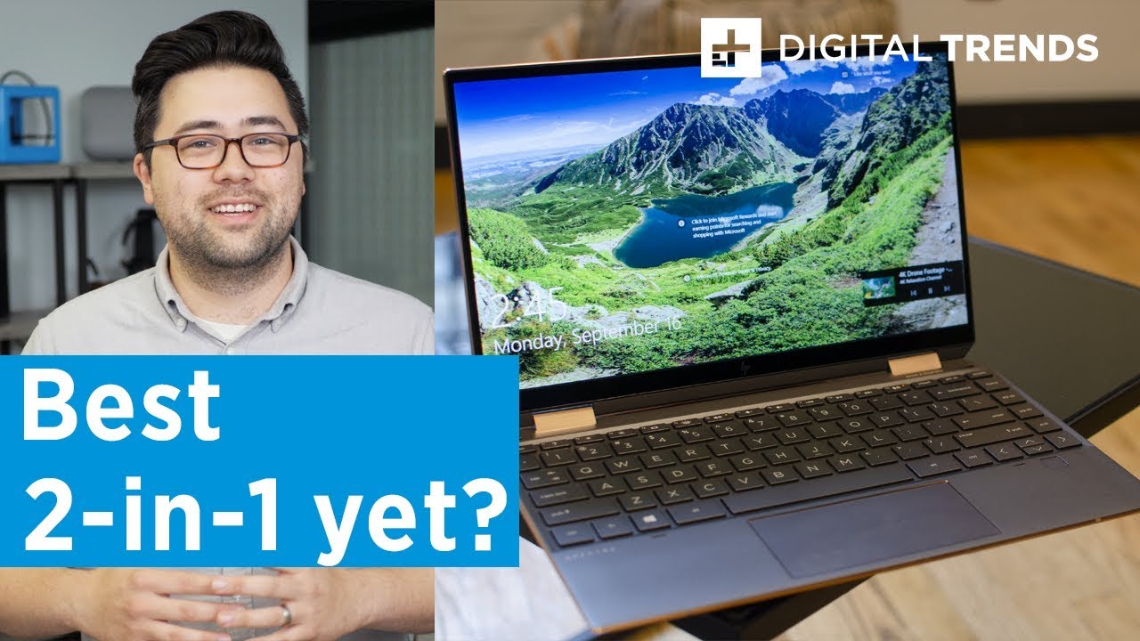HP Spectre x360 13 Hands-on Review: Goodbye bezels, hello OLED