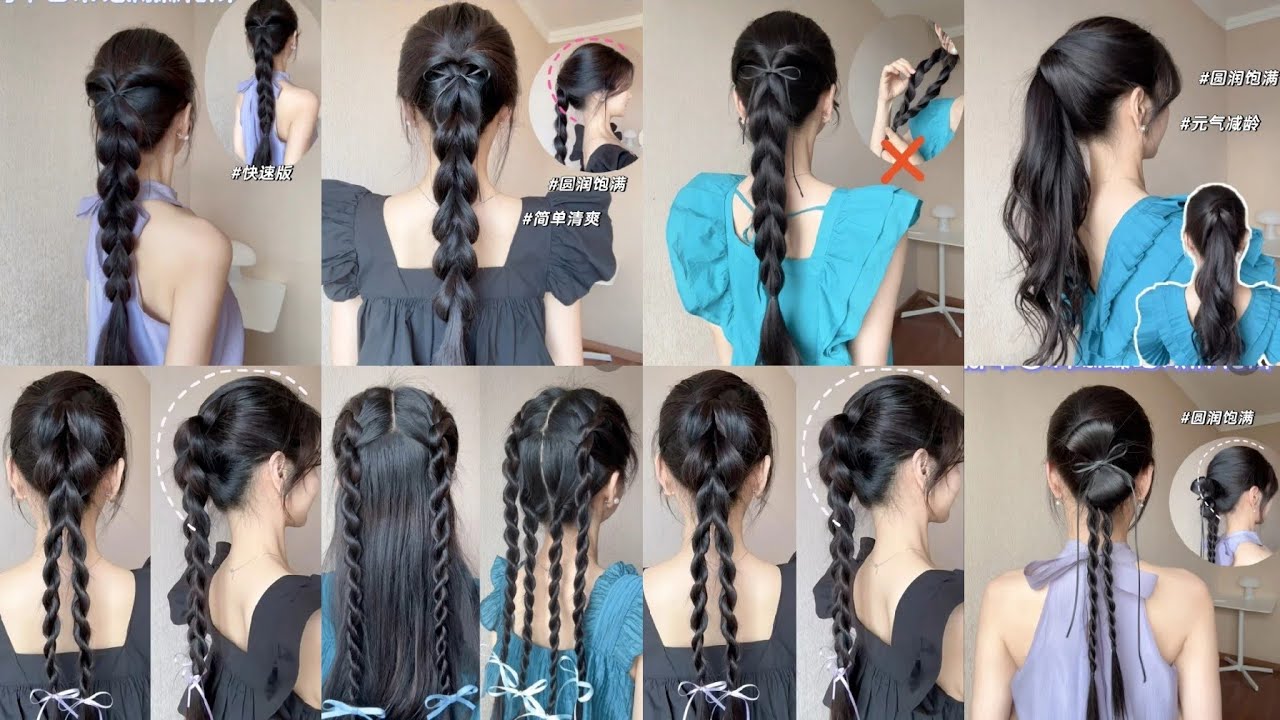 Amazing Trending Hairstyles Tutorials Unique Hairstyles for Girls 🔹