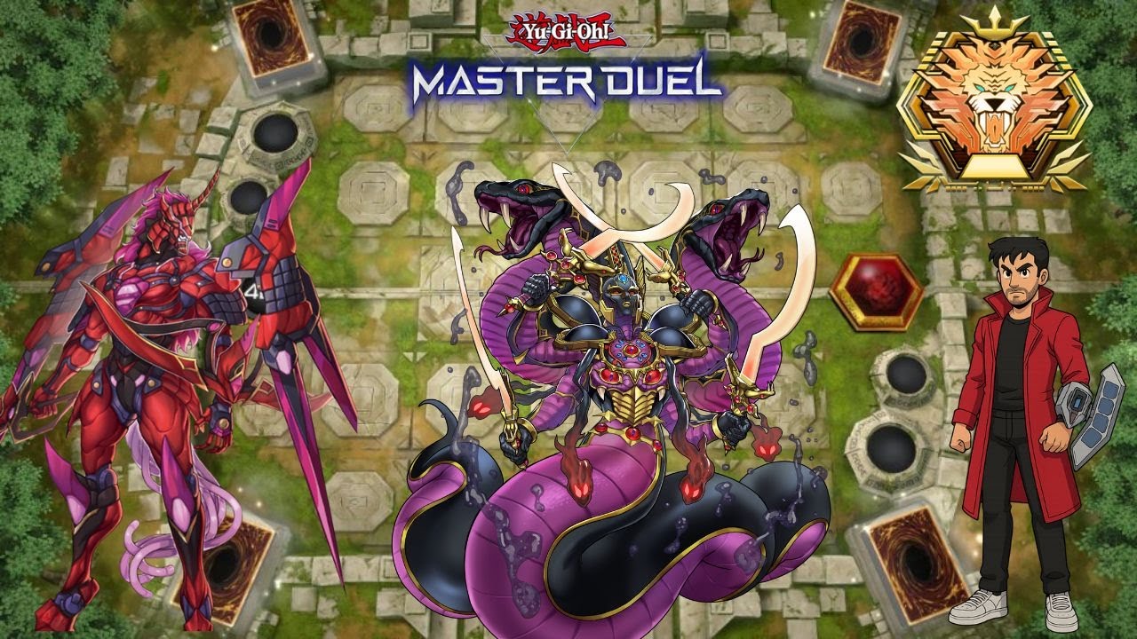 اللعب بدك أوديون كاشتيرا من ماستر٥ اماستر ١ | Yu-Gi.Oh Master Duel