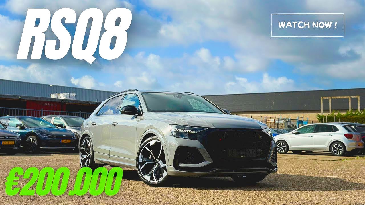 Audi RSQ8: Ultimate Luxury Detailing Adventure
