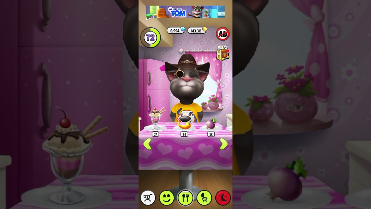 My Talking Tom 2 Funny Gameplay | Tom’s Funny Moments 😂My Talking Tom 2 Gameplay 