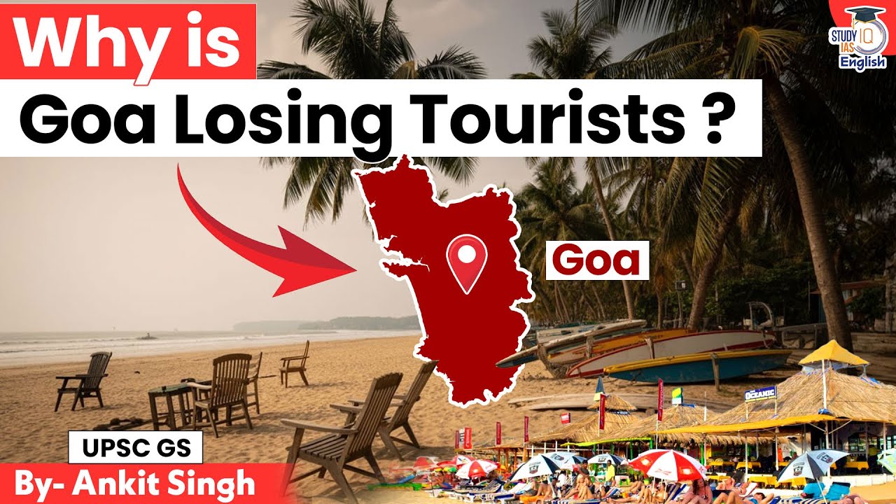 Why is Goa Losing its Tourists? What’s Going Wrong? | By Ankit Singh | StudyIQ IAS English