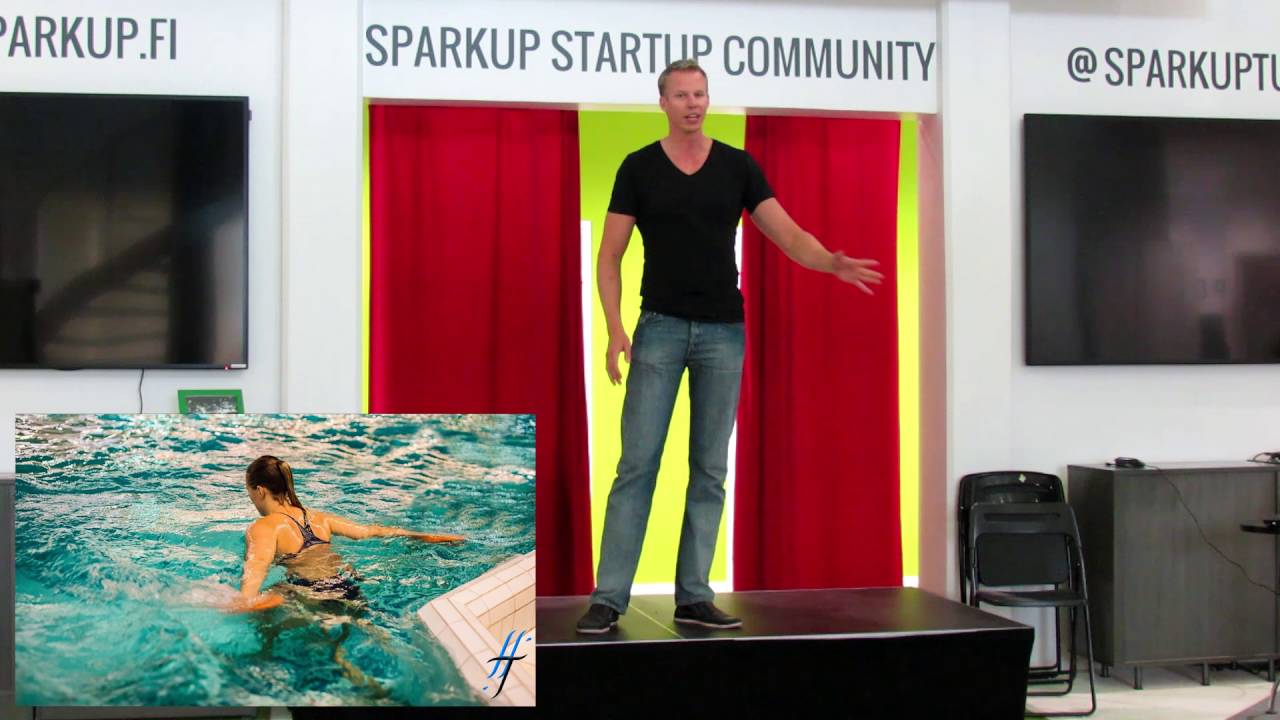 Hydrotraining pitching at SparkUp Turku