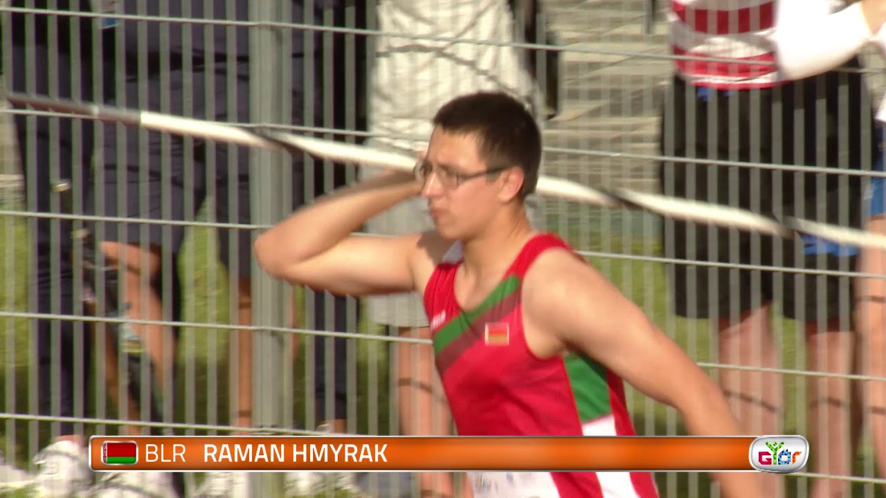 0726 athletics javelin throw 700g U17 men final h264