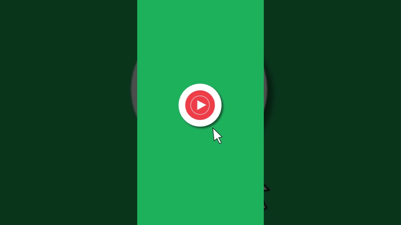 music play pause green screen #animation #humloart