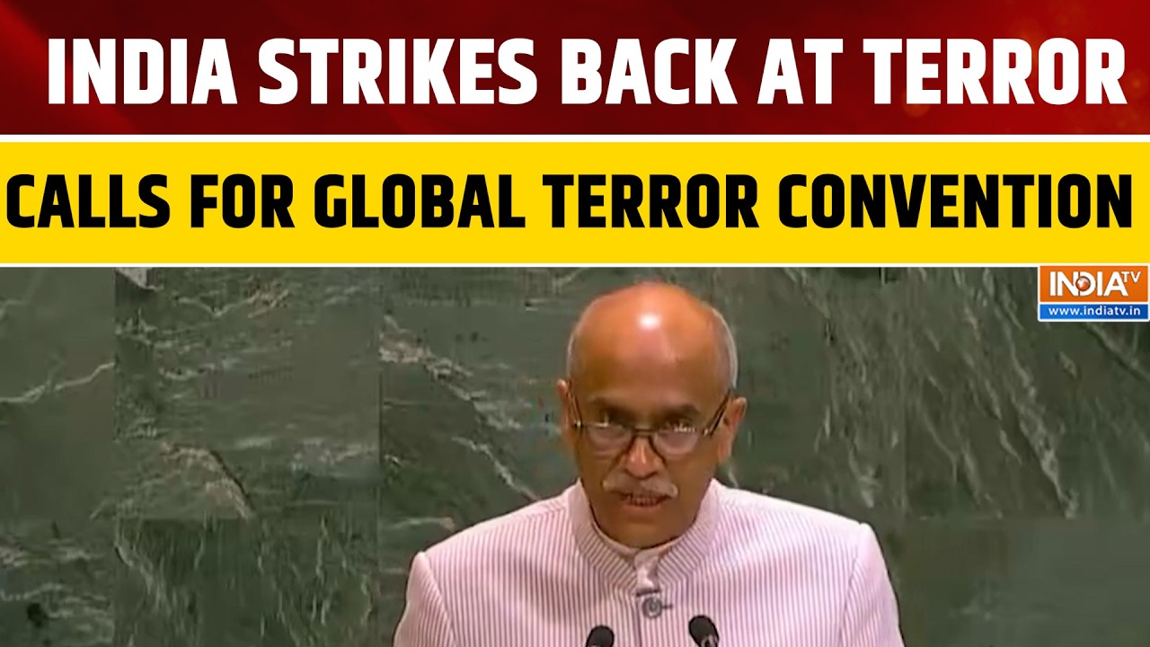 India at UN Delivers Strong Message on Terror and Calls for Global Anti Terror Treaty