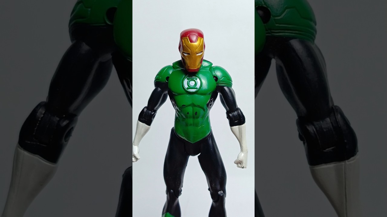 Grenlantern choose Ironman heads #marvel #marveltoys #hulk