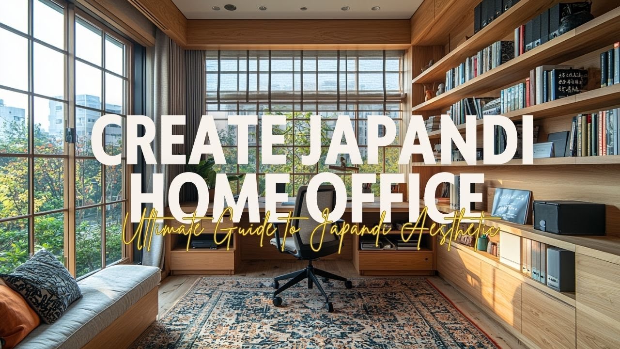 Create Your Dream Japandi Home Office | The Ultimate Guide to Japandi Aesthetic