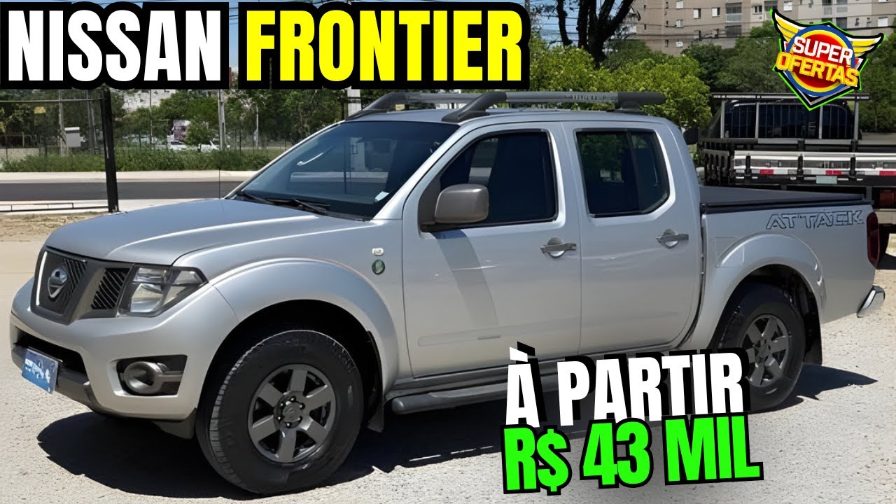 PIC KUP BOA e BARATA NISSAN FRONTIER à PARTIR DE 43 MIL 
