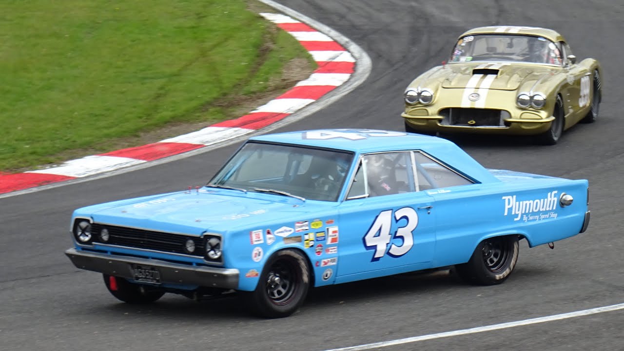 Ford vs Chevy and NASCAR Demos! 2025 American Speedfest, Brands Hatch
