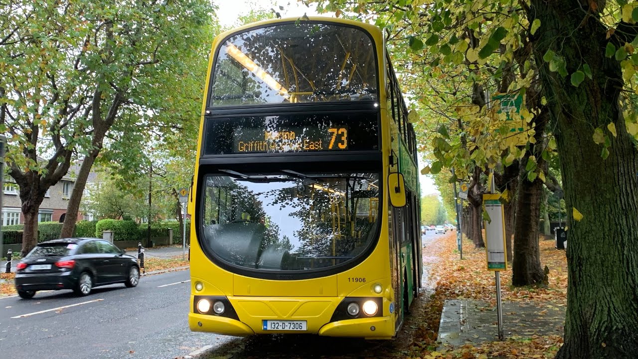 Go Ahead Ireland | Route 73 | 11906 | (132-D-7306) | Wrightbus Gemini 2 Volvo B9TL