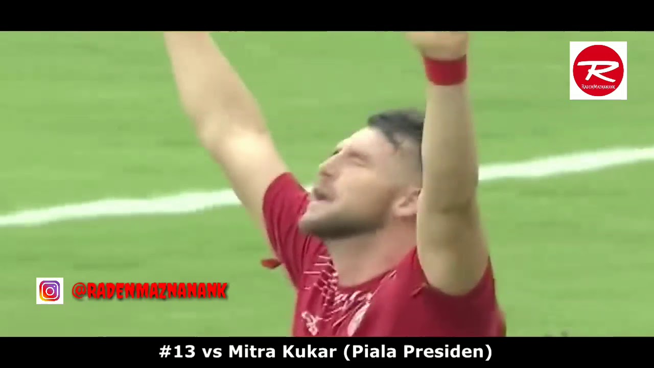 Super Marco simic 37 goal untuk Persija ditahun 2018