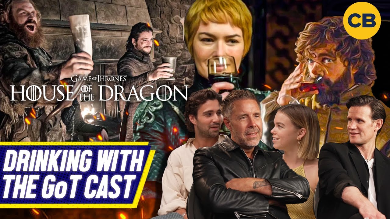 House Of The Dragon Stars On Drinking With The Game Of Thrones Cast! - Comicbook.com Interview