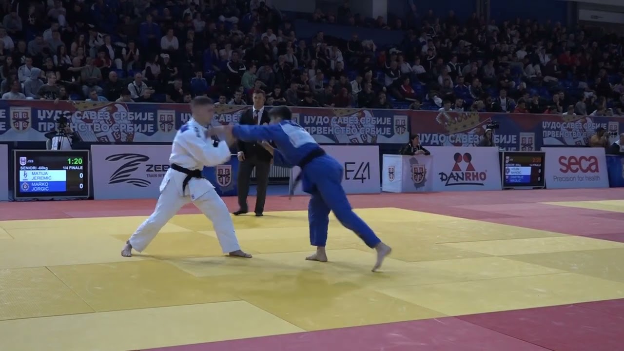 Matija Jeremić BEO Marko Jorgić PBG 1:0 -60kg #PrvenstvoSrbijeSeniori2024