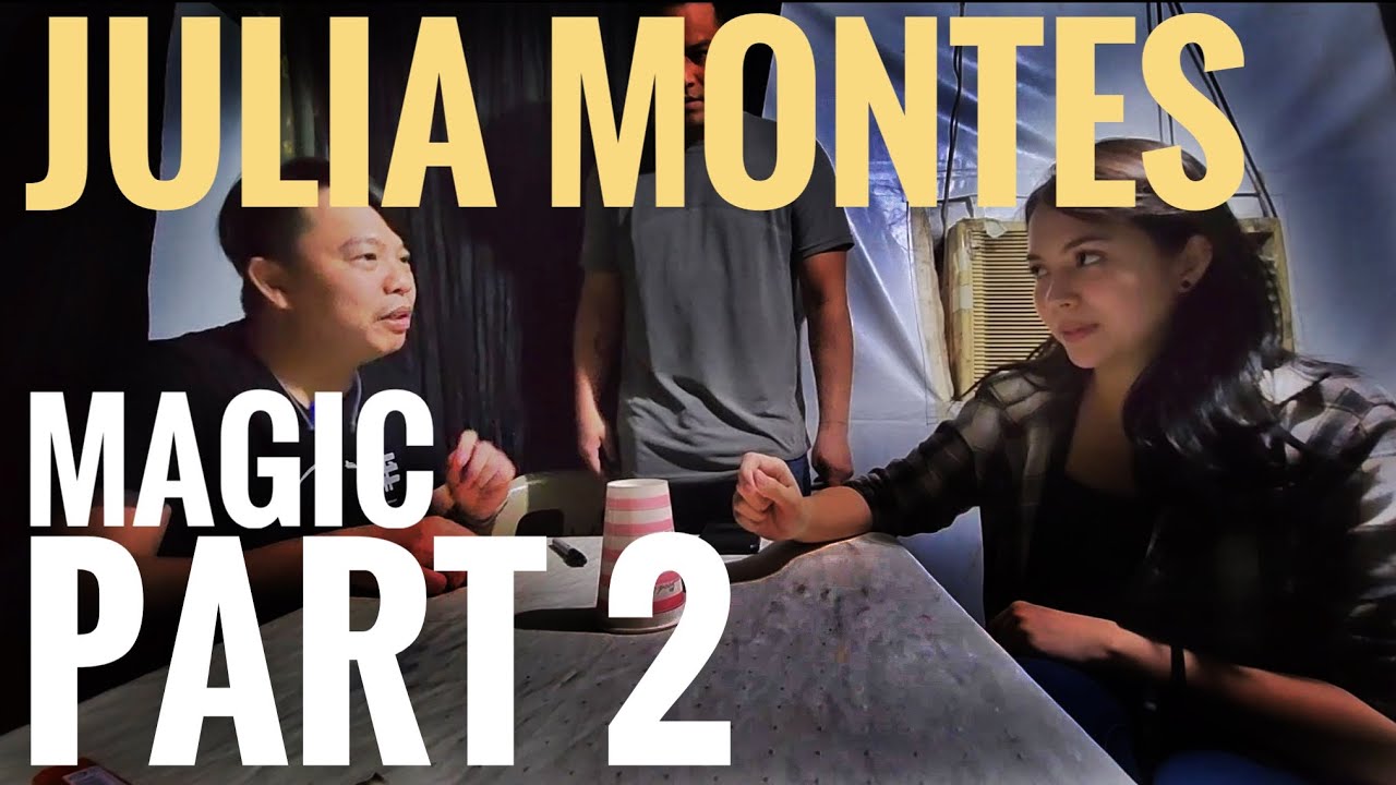 (PART 2) JULIA MONTES NAPALUHA SA TUWA SA MAGIC NI JEFF TAM must watch!