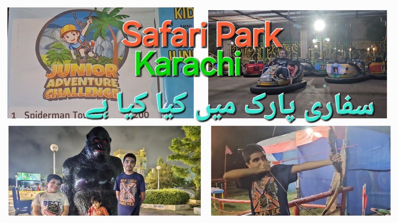 Safari Park Karachi 2024 || Fly Safari Adventure || Timings, Location, Rides, Ticket Price