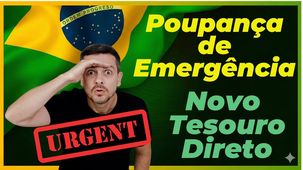 🎯🔥POUPANÇA DE EMERGÊNCIA OU TESOURO 24 HORAS? NOVO TÍTULO DO TESOURO DIRETO E SUAS CARACTERÍSTICAS
