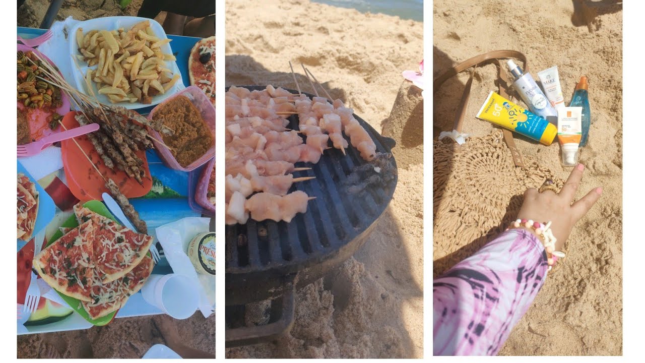 عطلة الصيف💓خارجة عائلية للبحر 🏊أحسن واقي شمس ليا و لوليداتي☀️تحضيرات قبل التبحيرة 💦إسترجعت ذكريات🤗