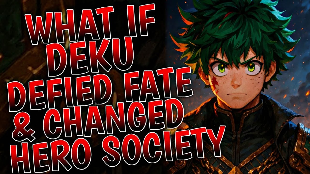 What If Deku Defied Fate And Changed Hero Society | Movie