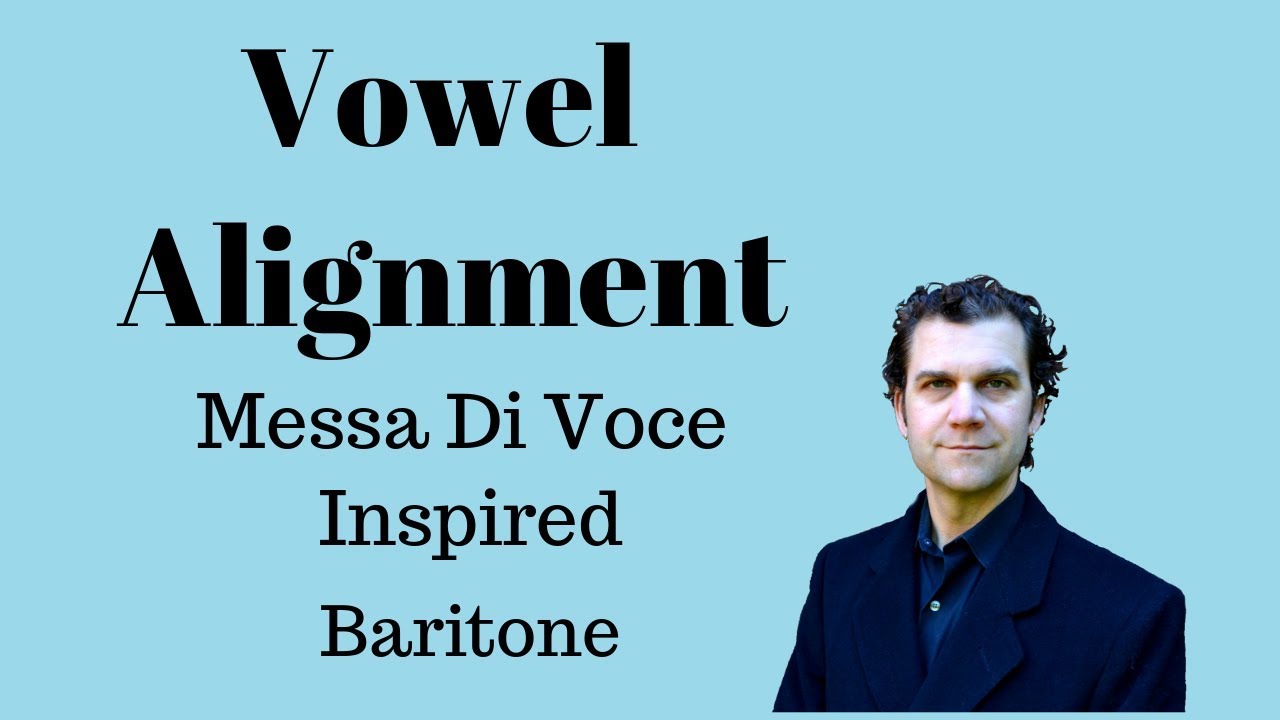 Singing Warm Up - Vowel Alignment - Bass Baritone Range