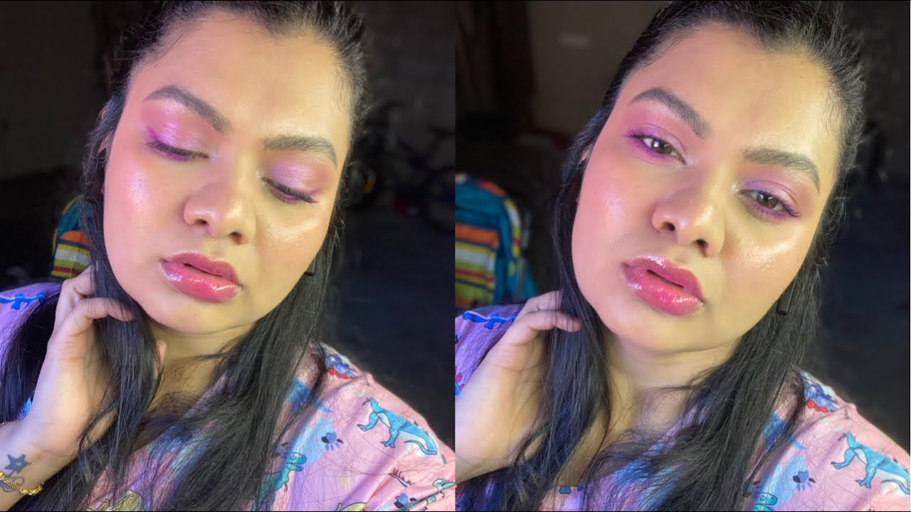 Apr 16, 2021 Glowy Pink Spring Makeup Look| 