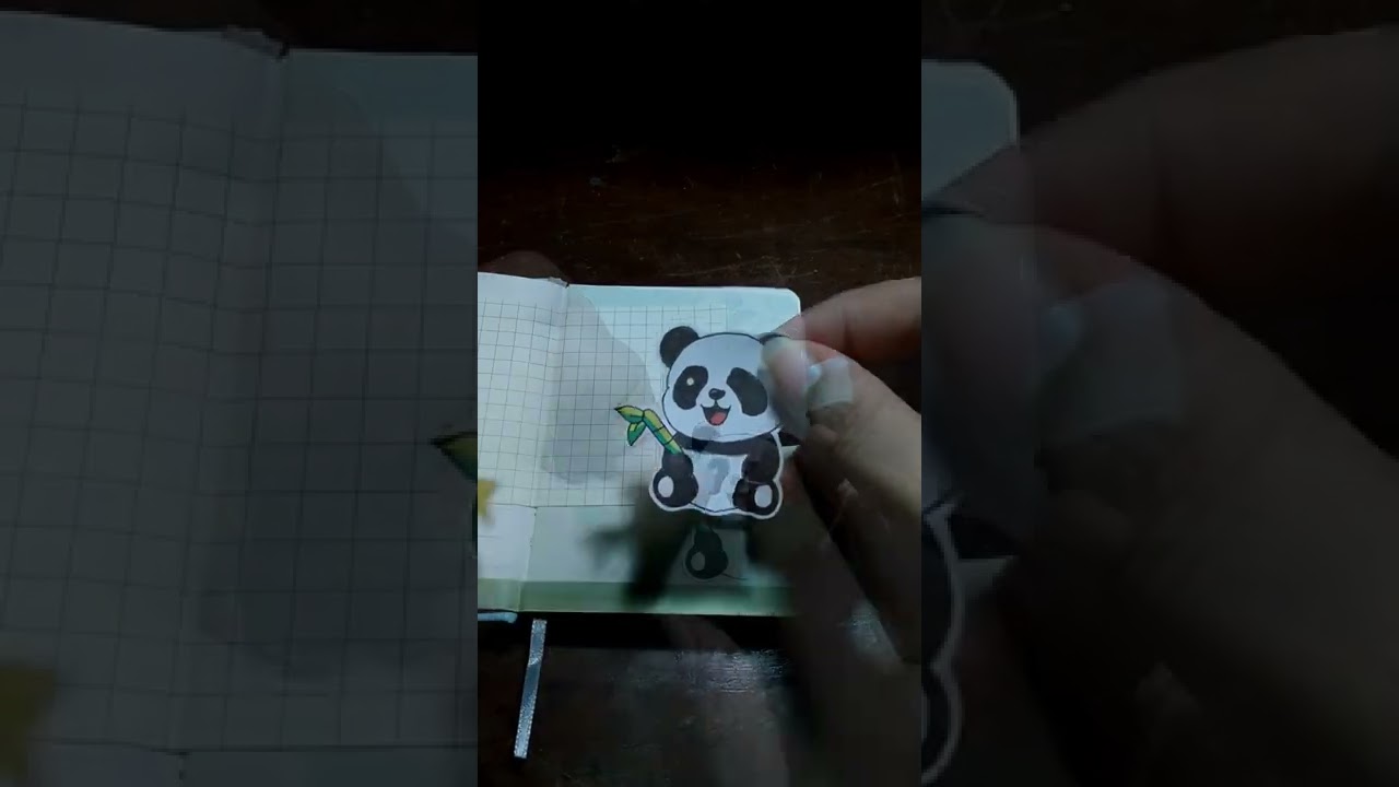 JOURNALING 📒Panda Themed📒 #shorts #journal